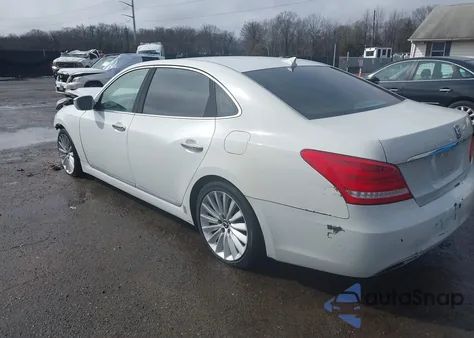 2014 Hyundai Equus Ultimate z USA, uszkodzony, nr VIN KMHGH4JH0EU079362